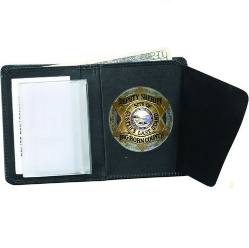 Book Style Badge Wallet